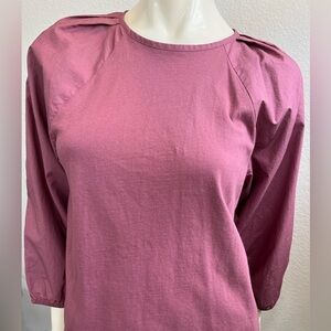 A New Day Pink Boxy 3/4 Sleeve Blouse